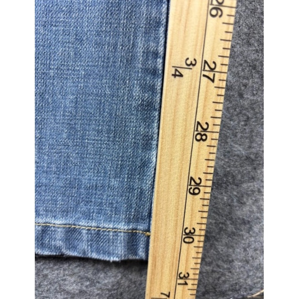 Liz Claiborne Embroidered Bootcut Jeans 14 Boho Festival Denim Chic Retro - Picture 9 of 11